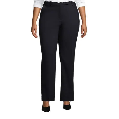 School Uniform Women's Washable Wool Straight Modern Pants