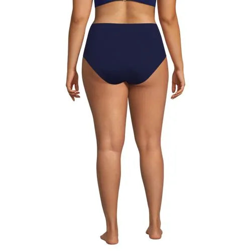 Women's Cheeky High Waisted Bikini Bottoms