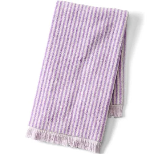 Cotton Yarn-dyed Stripe 6-Piece Bath Towel Set