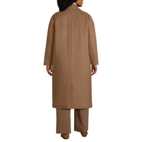 Women's Insulated Double Breasted Wool Coat