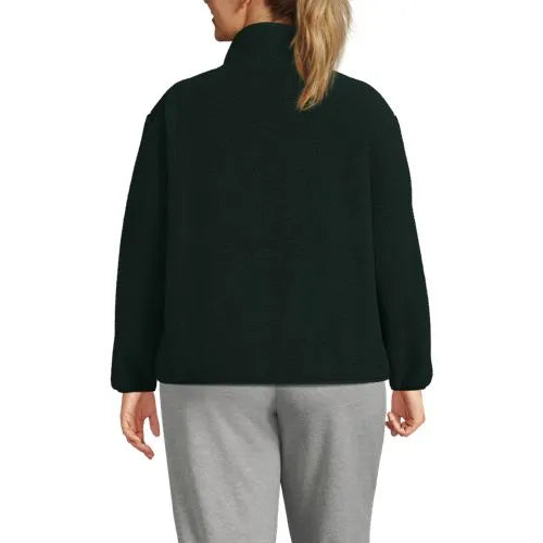Women's Half Zip Cozy Sherpa Fleece Pullover