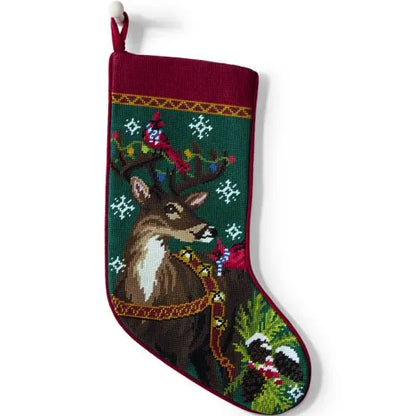 Needlepoint Personalized Christmas Stocking