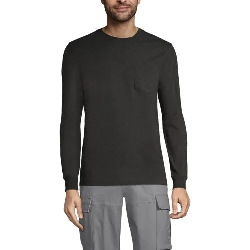 Men's Super-T Long Sleeve T-Shirt with Pocket