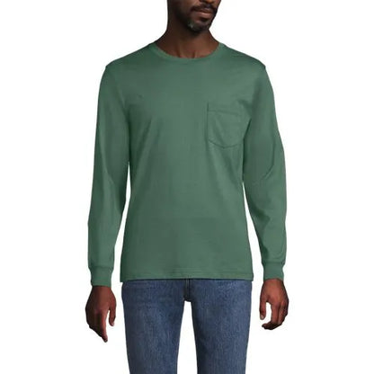 Men's Super-T Long Sleeve T-Shirt with Pocket