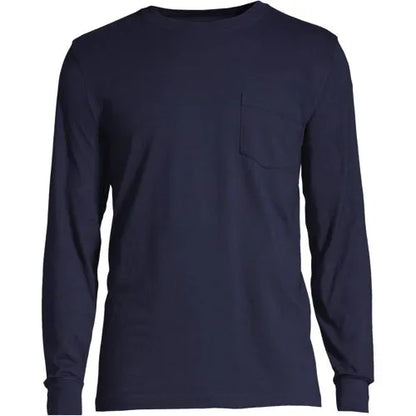 Men's Super-T Long Sleeve T-Shirt with Pocket