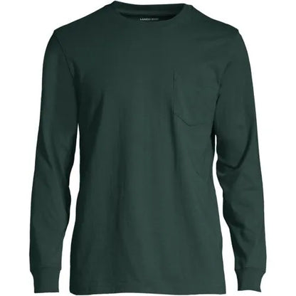 Men's Super-T Long Sleeve T-Shirt with Pocket