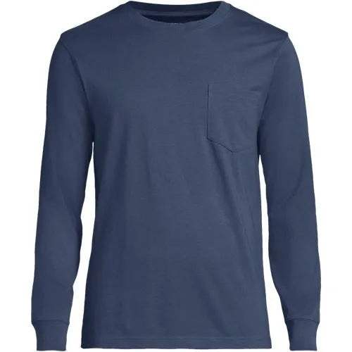 Men's Super-T Long Sleeve T-Shirt with Pocket