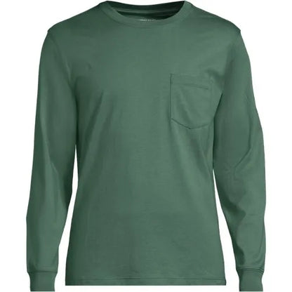 Men's Super-T Long Sleeve T-Shirt with Pocket