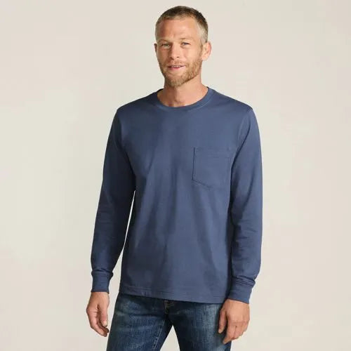 Men's Super-T Long Sleeve T-Shirt with Pocket