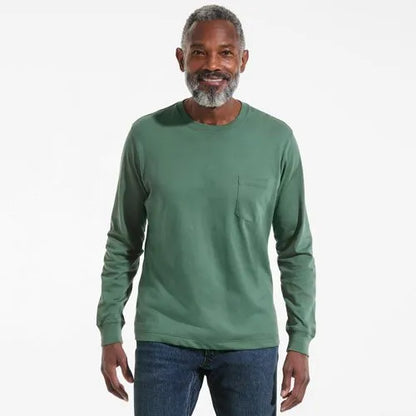 Men's Super-T Long Sleeve T-Shirt with Pocket