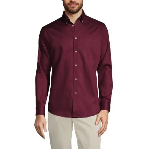 Men's Long Sleeve Performance Twill Shirt