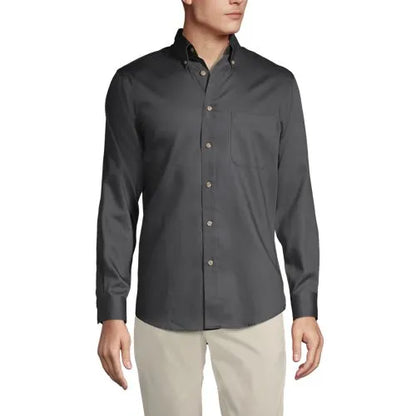 Men's Long Sleeve Performance Twill Shirt