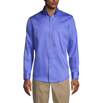Men's Long Sleeve Performance Twill Shirt
