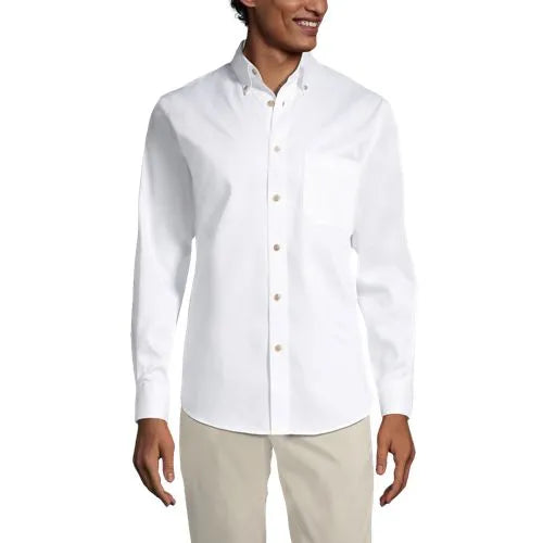 Men's Long Sleeve Performance Twill Shirt