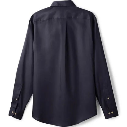 School Uniform Men's Long Sleeve Performance Twill Shirt