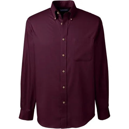 Men's Long Sleeve Performance Twill Shirt