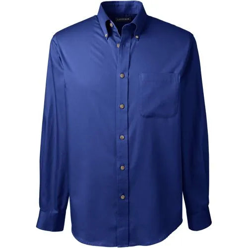 Men's Long Sleeve Performance Twill Shirt