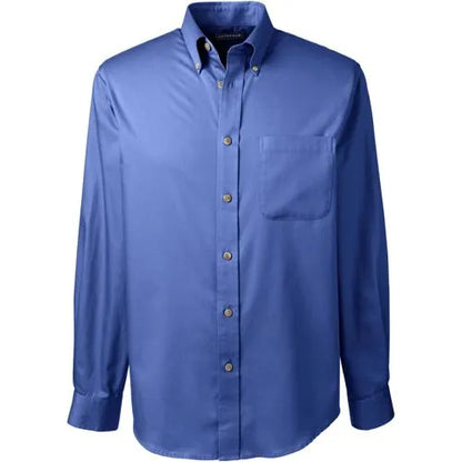 Men's Long Sleeve Performance Twill Shirt