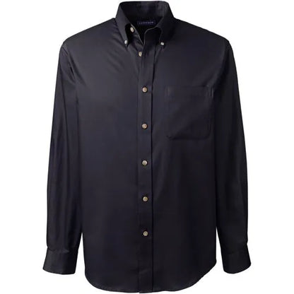School Uniform Men's Long Sleeve Performance Twill Shirt