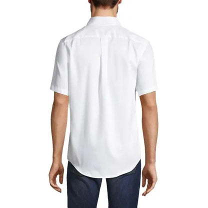 Men's Short Sleeve Performance Twill Shirt