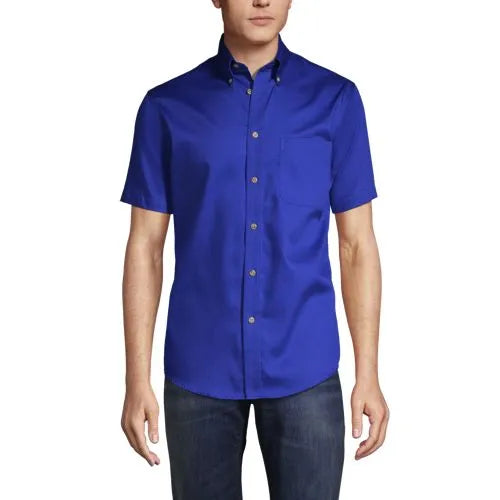 Men's Short Sleeve Performance Twill Shirt
