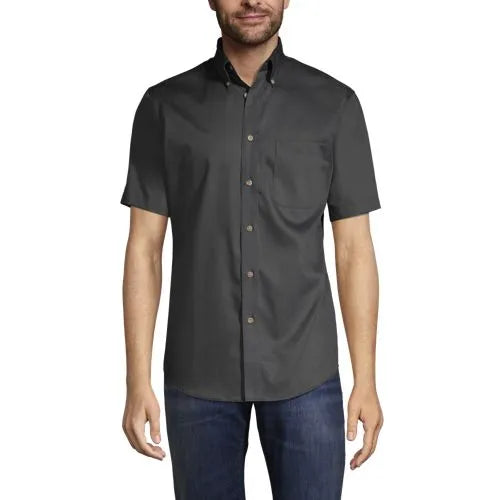 Men's Short Sleeve Performance Twill Shirt