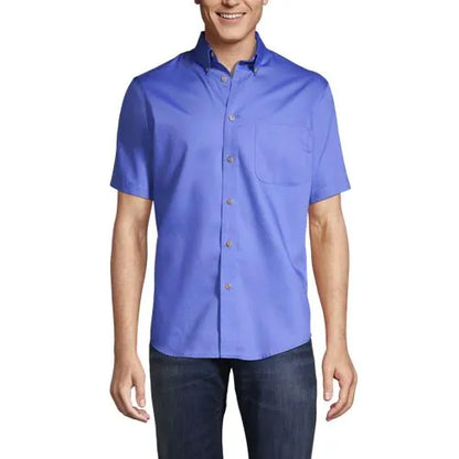 Men's Short Sleeve Performance Twill Shirt