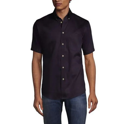 Men's Short Sleeve Performance Twill Shirt