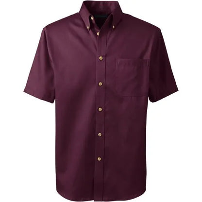 Men's Short Sleeve Performance Twill Shirt