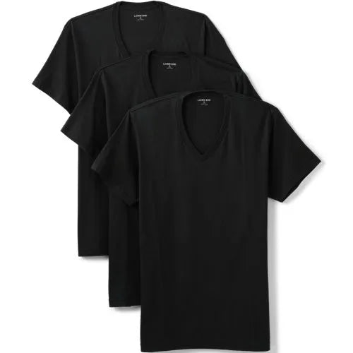 Men's V-neck Undershirt 3 Pack
