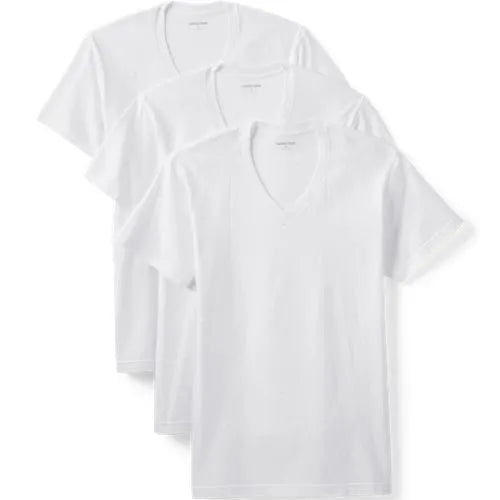 Men's V-neck Undershirt 3 Pack