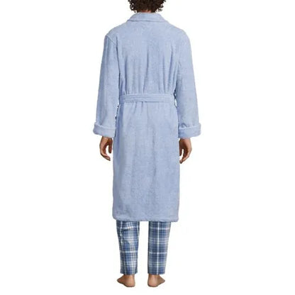 Men's Calf Length Turkish Terry Robe