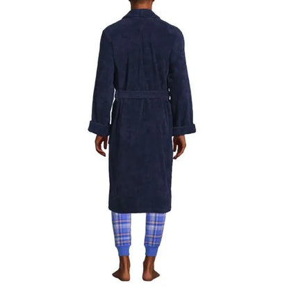 Men's Calf Length Turkish Terry Robe