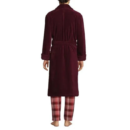 Men's Calf Length Turkish Terry Robe