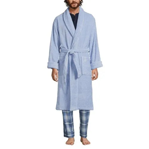 Men's Calf Length Turkish Terry Robe