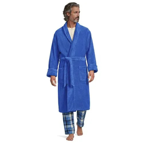 Men's Calf Length Turkish Terry Robe
