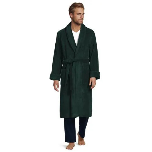 Men's Calf Length Turkish Terry Robe