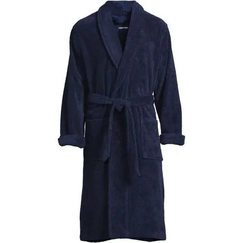 Men's Calf Length Turkish Terry Robe