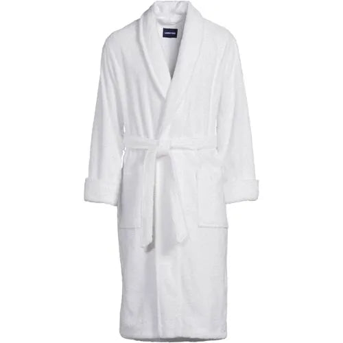 Men's Calf Length Turkish Terry Robe