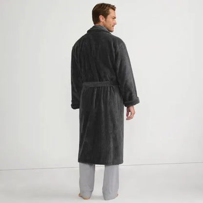 Men's Calf Length Turkish Terry Robe