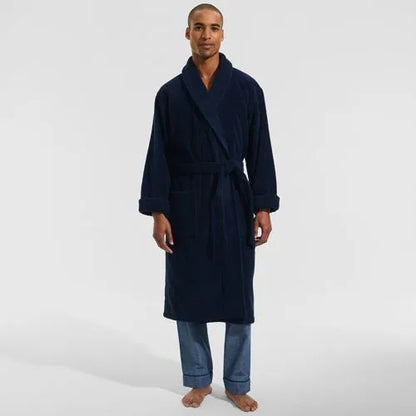 Men's Calf Length Turkish Terry Robe