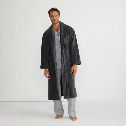 Men's Calf Length Turkish Terry Robe
