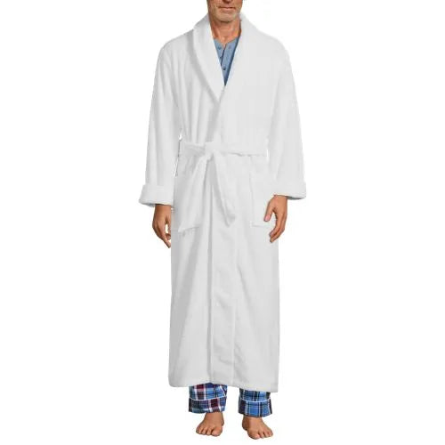 Men's Full Length Turkish Terry Robe
