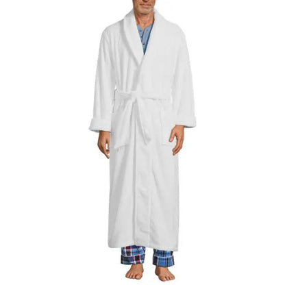 Men's Full Length Turkish Terry Robe