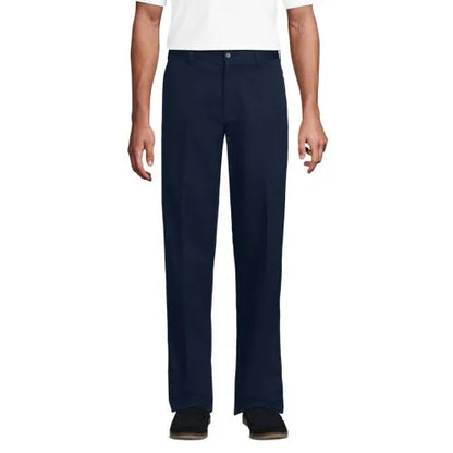 Men's Blend Plain Front Chino Pants