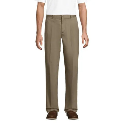 Men's Blend Plain Front Chino Pants