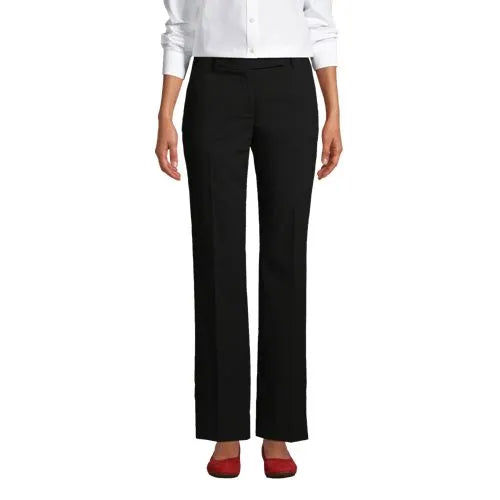 School Uniform Women's Washable Wool Straight Modern Pants