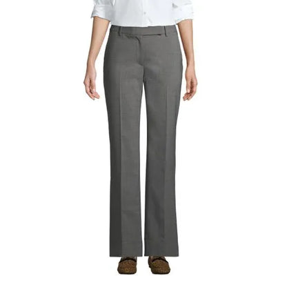 School Uniform Women's Washable Wool Straight Modern Pants