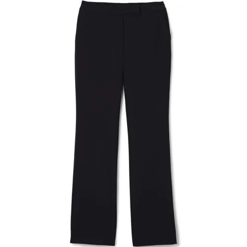 School Uniform Women's Washable Wool Straight Modern Pants