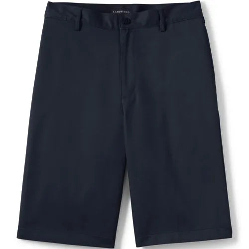 Men's 11" Plain Front Blend Chino Shorts